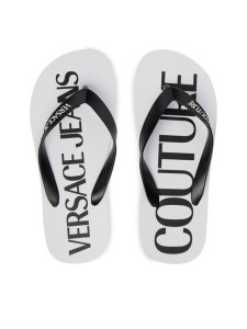 Versace Jeans Couture Japonki 80VA3SQ7 ZSS81 Biały