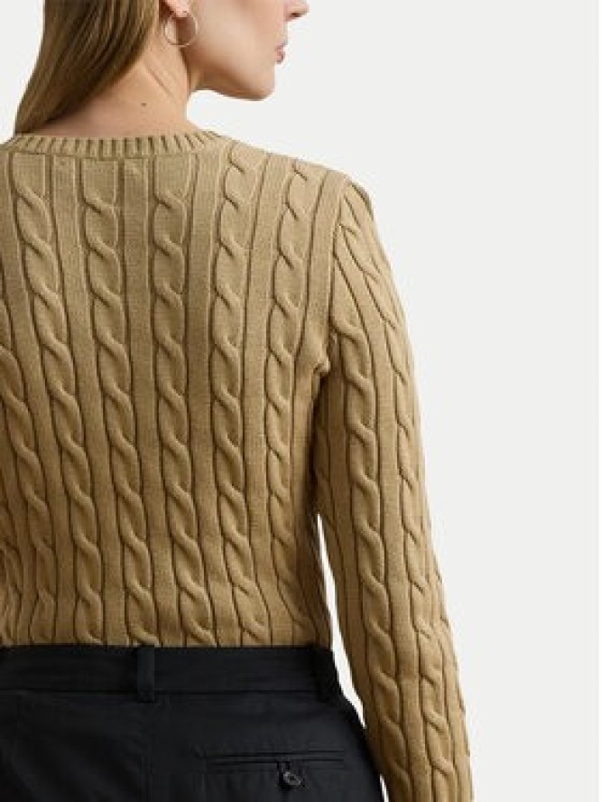 Lauren Ralph Lauren Sweter 200932223005 Beżowy Slim Fit