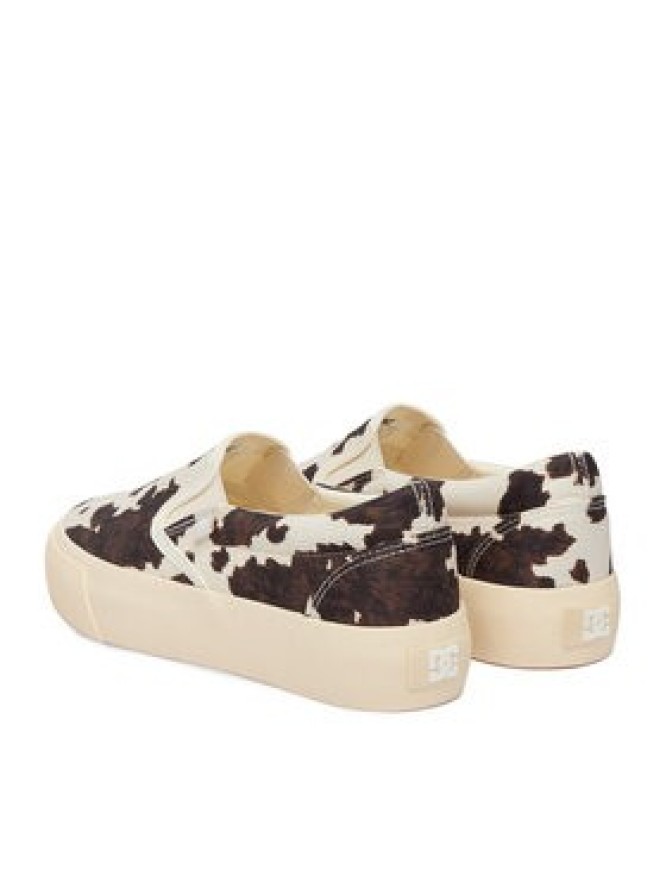 DC Shoes Tenisówki CEO-LEA-ZL-0012 Écru