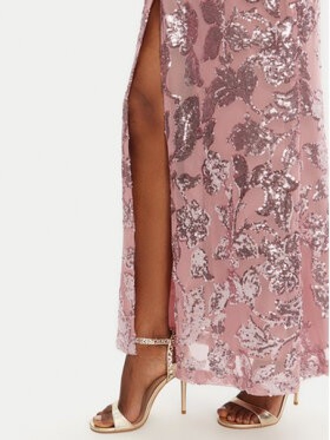 Rinascimento Sukienka wieczorowa CFC0123067003 Różowy Regular Fit