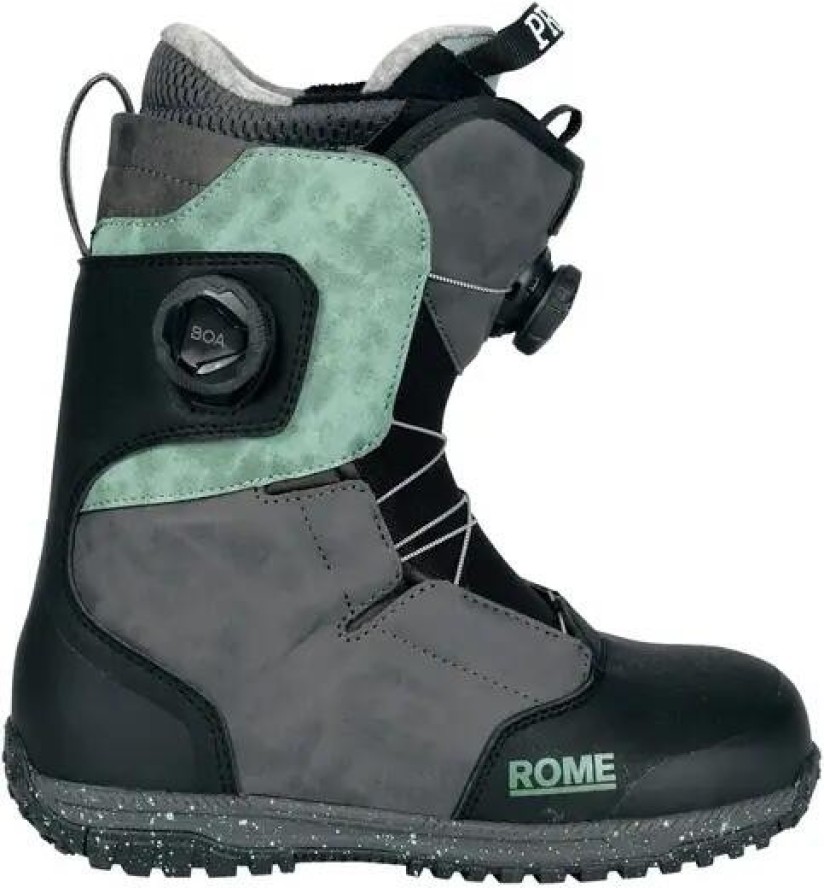 Sporty zimowe Buty Rome Women's Bodega BOA Buty Snowboardowe - Czarny - 38.5