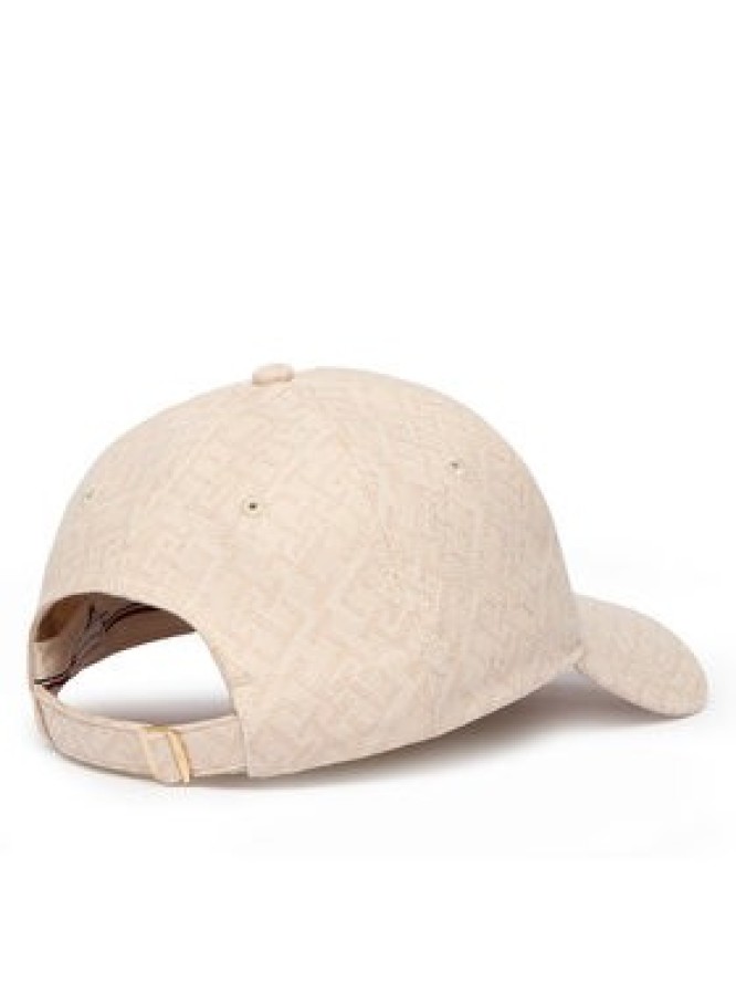 Tommy Hilfiger Czapka z daszkiem Monogram Jacq Cap AW0AW18331 Beżowy