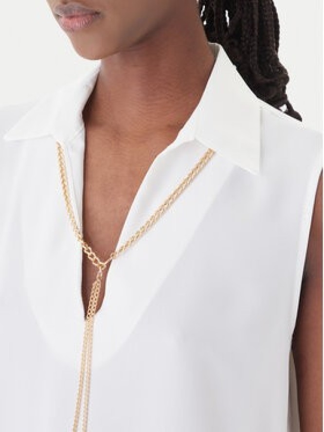 Rinascimento Bluzka CFC0127446003 Biały Regular Fit