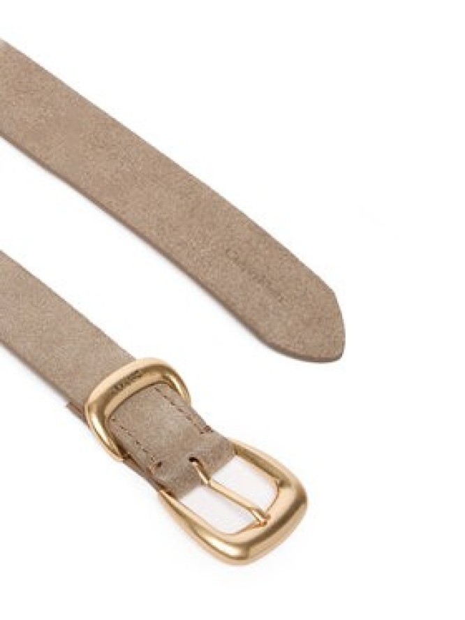 Calvin Klein Pasek Damski 2Piece Suede Strap 25Mm LV04F7065G Beżowy