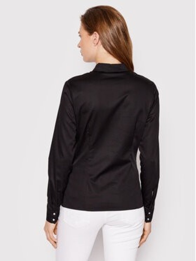 Guess Koszula W2YH41 WAF10 Czarny Slim Fit