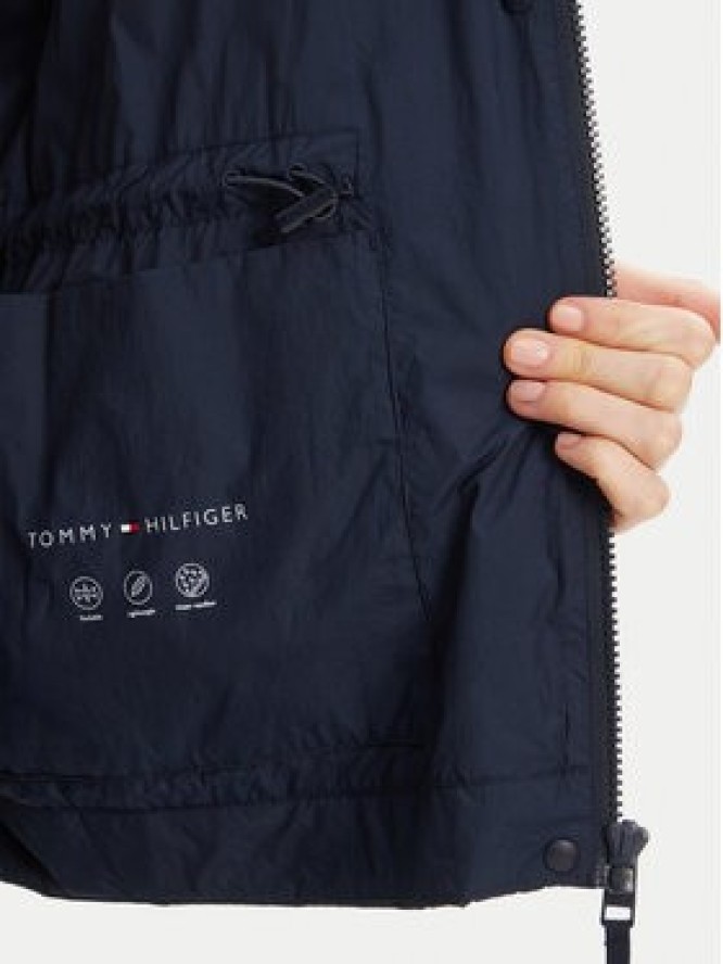 Tommy Hilfiger Wiatrówka WW0WW46444 Granatowy Relaxed Fit