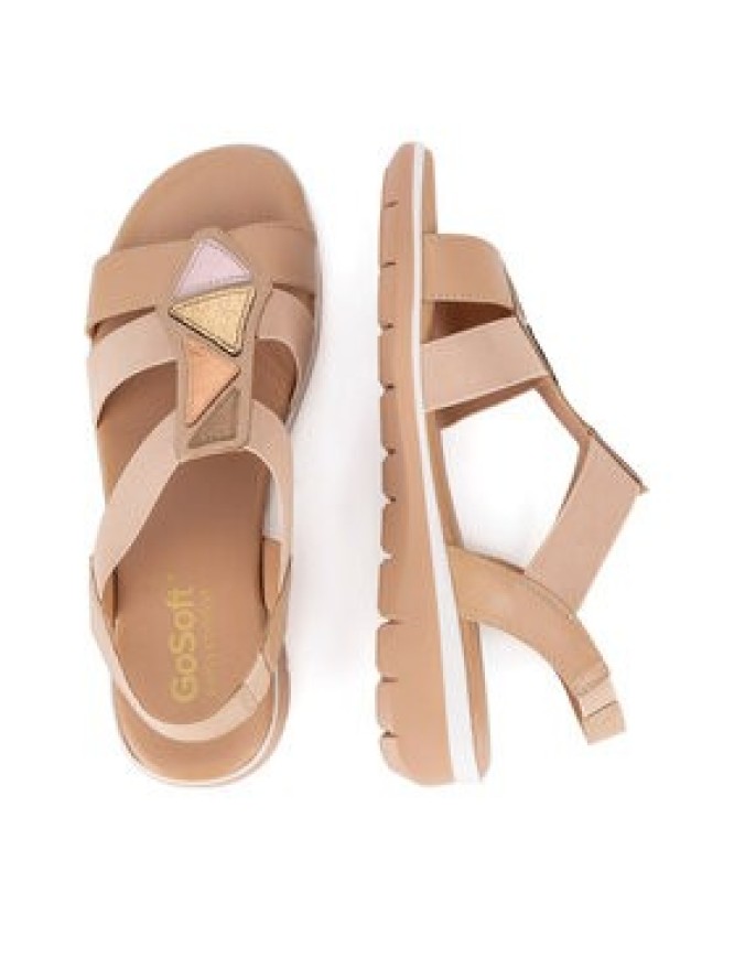 Go Soft Sandały WI16-INES-06 Beżowy