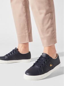 Lauren Ralph Lauren Tenisówki Janson II 802849533001 Granatowy