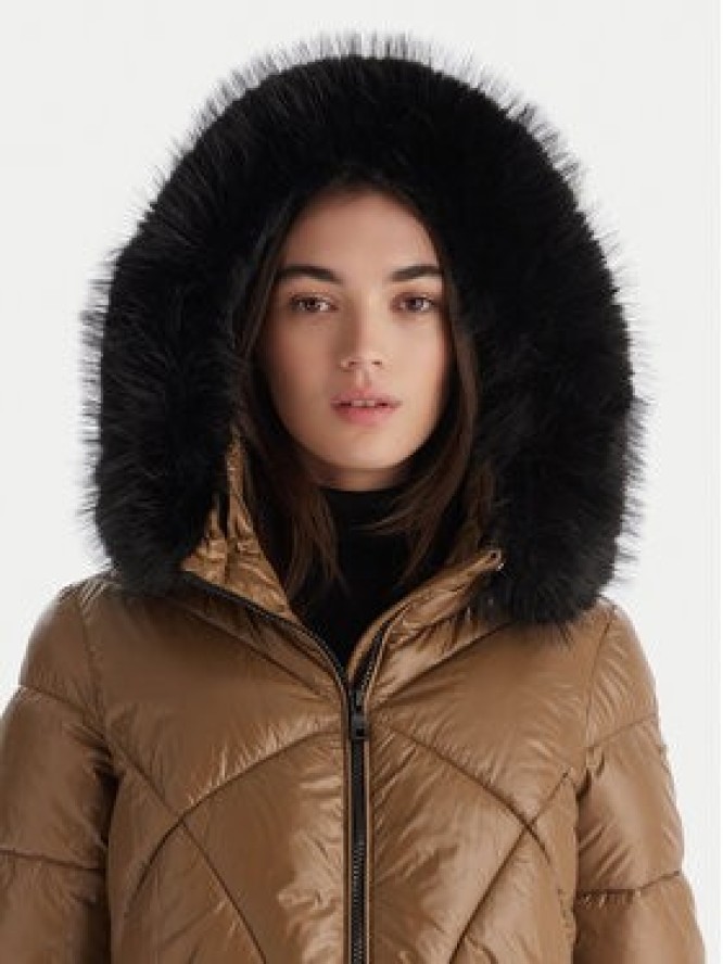 Geox Kurtka zimowa Backsie W5628S T3121 F5212 Brązowy Oversize