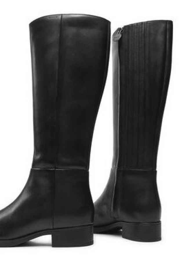 Geox Oficerki D Felicity D D84G1D 00043 C9999 Czarny