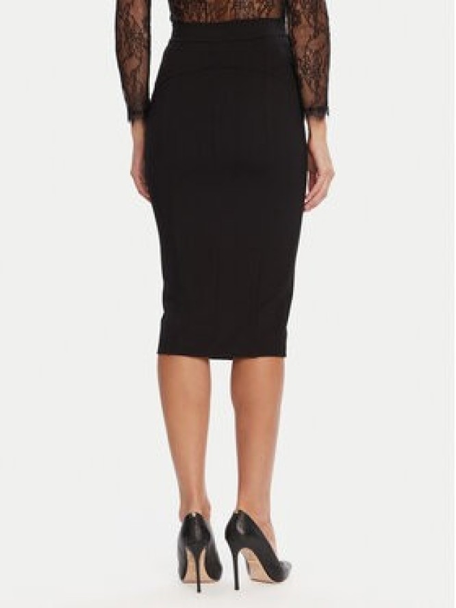 Rinascimento Spódnica ołówkowa CFC0126163003 Czarny Slim Fit