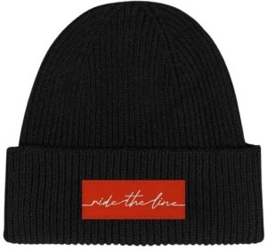 Odzież Beanies unisex SkatePro RIDE THE LINE Czapka Beanie - Czarny