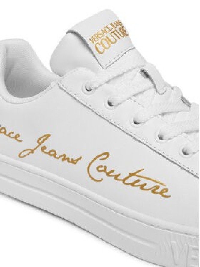 Versace Jeans Couture Sneakersy 80VA3SKL ZPB77 G03 Biały