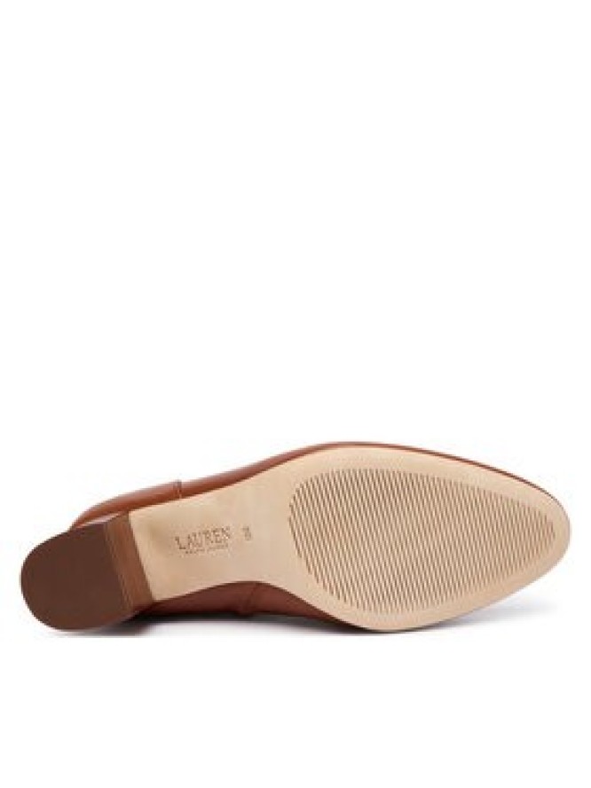 LAUREN RALPH LAUREN Botki Kenndi 802980064001 Brązowy