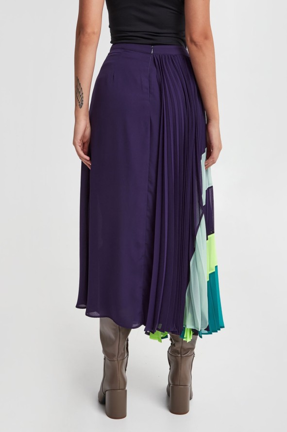 Spódnica plisowana TWINSET ACTITUDE