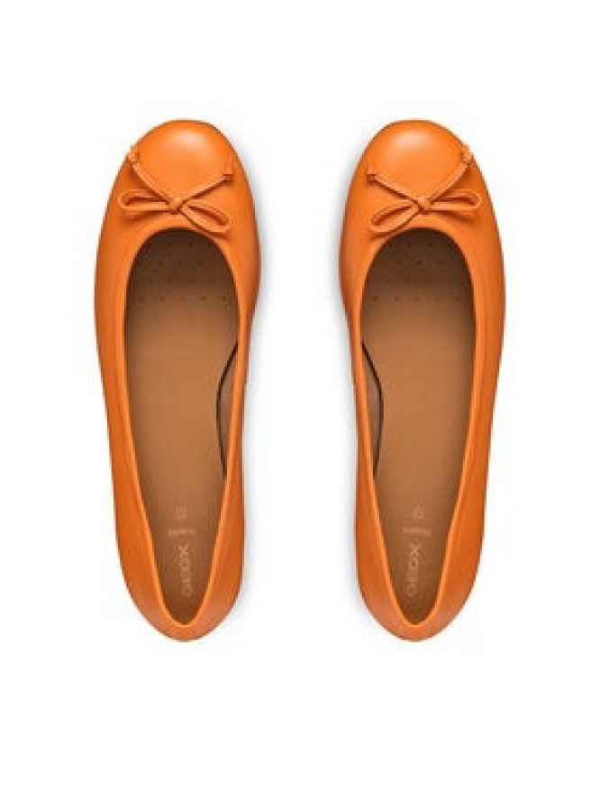 Geox Baleriny D Palmaria D25MUB 000TU C2008 Pomarańczowy