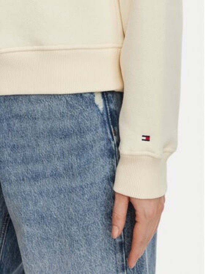 Tommy Hilfiger Bluza WW0WW51878 Beżowy Regular Fit