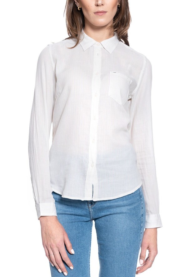 DAMSKA KOSZULA LEE REGULAR SHIRT REGULAR FIT SUMMER GREEN L46AHVNK 112110732