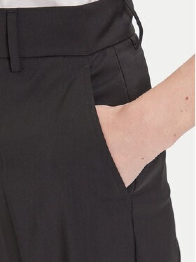 Weekend Max Mara Spodnie materiałowe Visivo 2525136031 Czarny Regular Fit