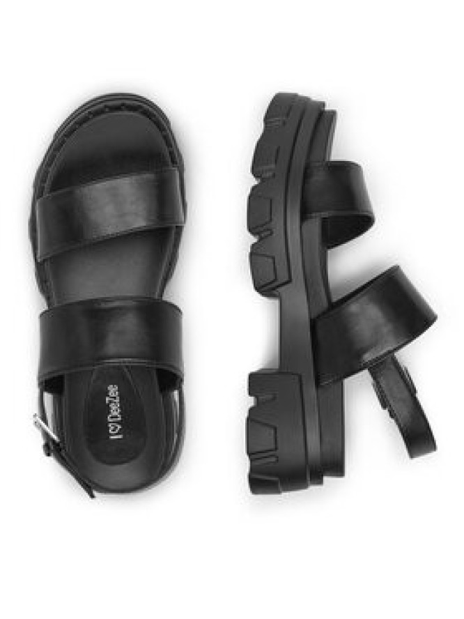 DeeZee Sandały FUTURE NOSTALGIA WS87666-3 Czarny