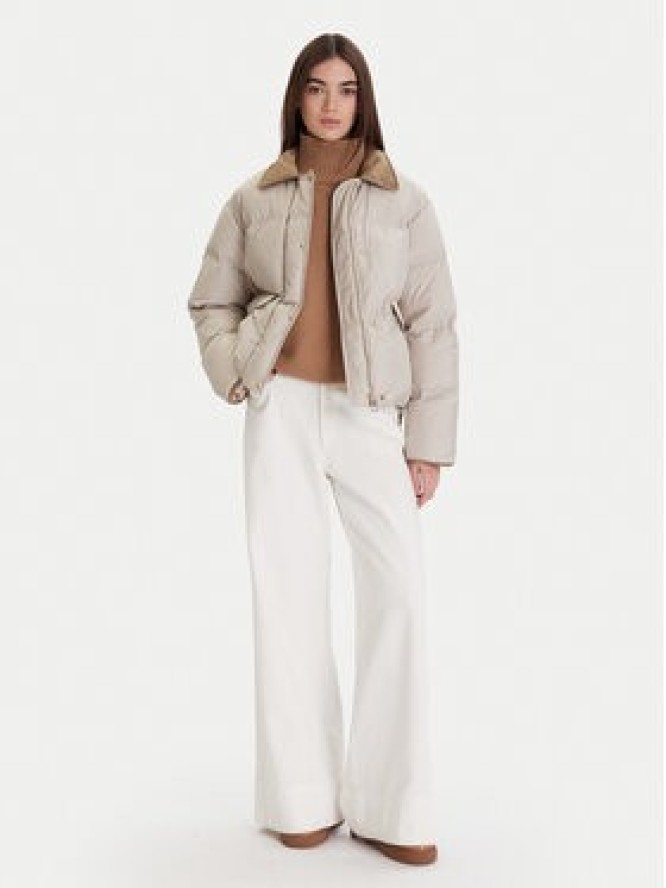 Marc O'Polo Kurtka puchowa 509 1119 70099 Écru Regular Fit