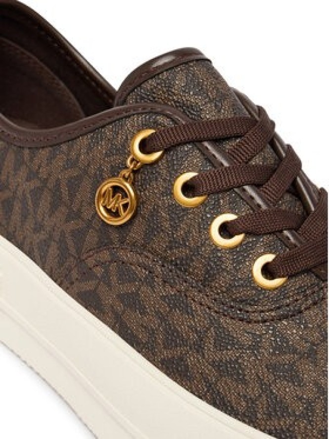 MICHAEL Michael Kors Sneakersy Lindsey 43T6LDFS1B Brązowy