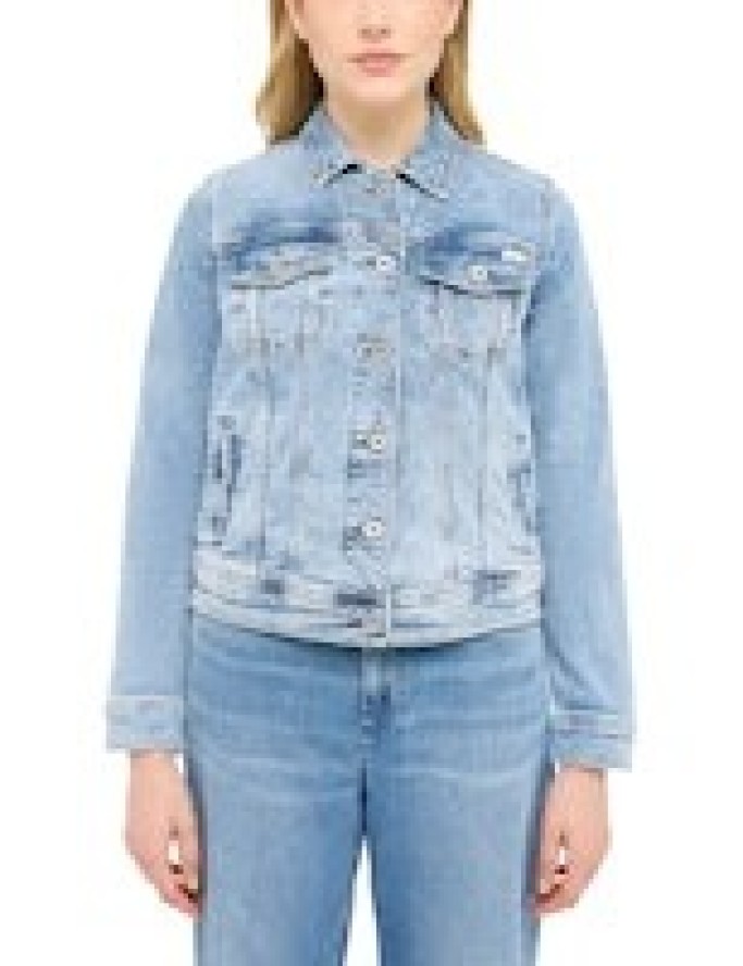 Damska Kurtka Jeansowa Mustang Style Santa Rosa Denim Jacket Denim Blue 1016569 5000 412