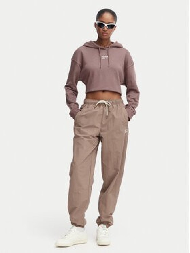 Reebok Spodnie dresowe Kalina RK25694CCW - LIGHT COCOA/LINEN Brązowy Relaxed Fit