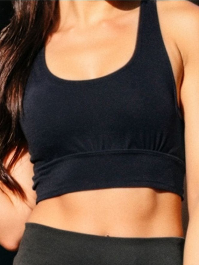 Top sportowy Gym Hard - czarny