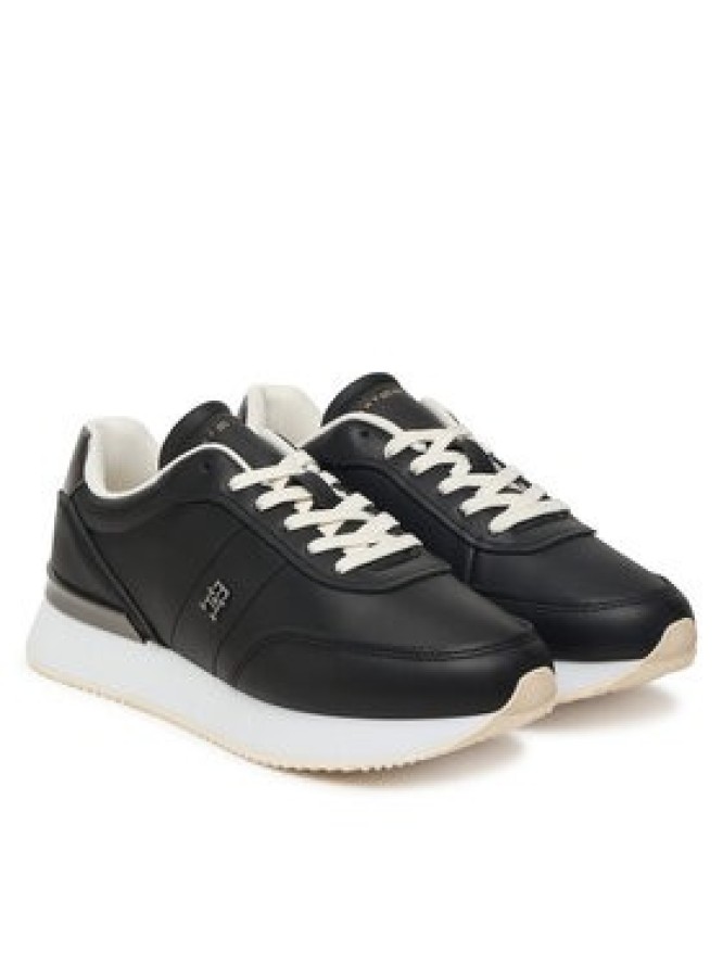 Tommy Hilfiger Sneakersy Chic Fashion Runner FW0FW08695 Czarny