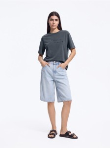 T-shirt z nadrukiem - jasnoszary