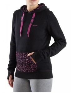 Bluza turystyczna damska Viking Laxa Bamboo z kapturem