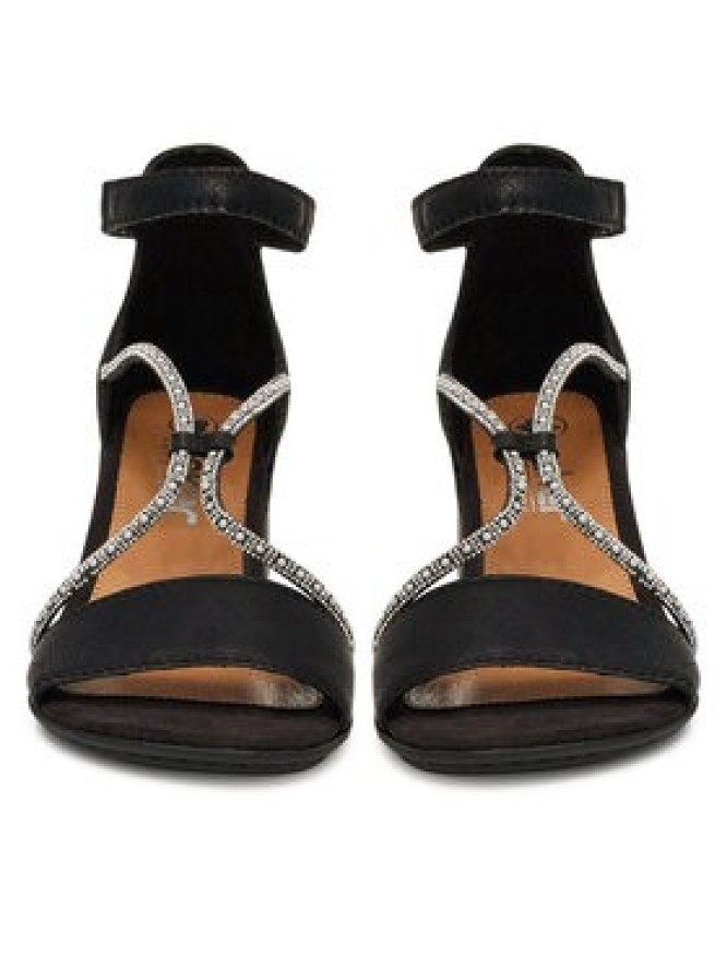 Rieker Sandały 64654-00 Czarny