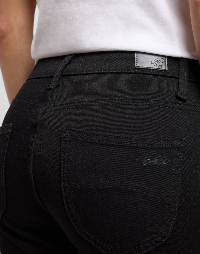 DAMSKIE SPODNIE LEE HIGH RISE SKINNY MOST BLACK 112346956 L34G007758