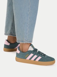 adidas Sneakersy VL Court 3.0 Shoes JR0955 Zielony