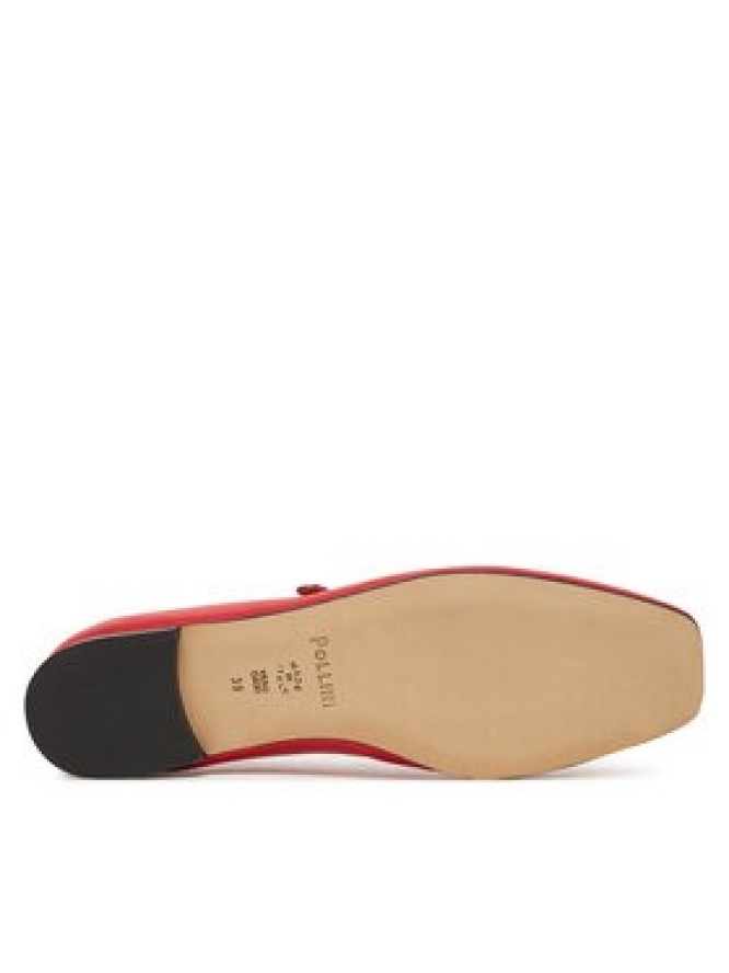 Pollini Baleriny SA11051C0MTE0501 Czerwony
