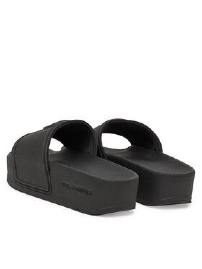 KARL LAGERFELD Klapki Kondo Maxi KL80819M Czarny