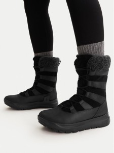 ECCO Trzewiki Solice Waterproof 42021351052 Czarny