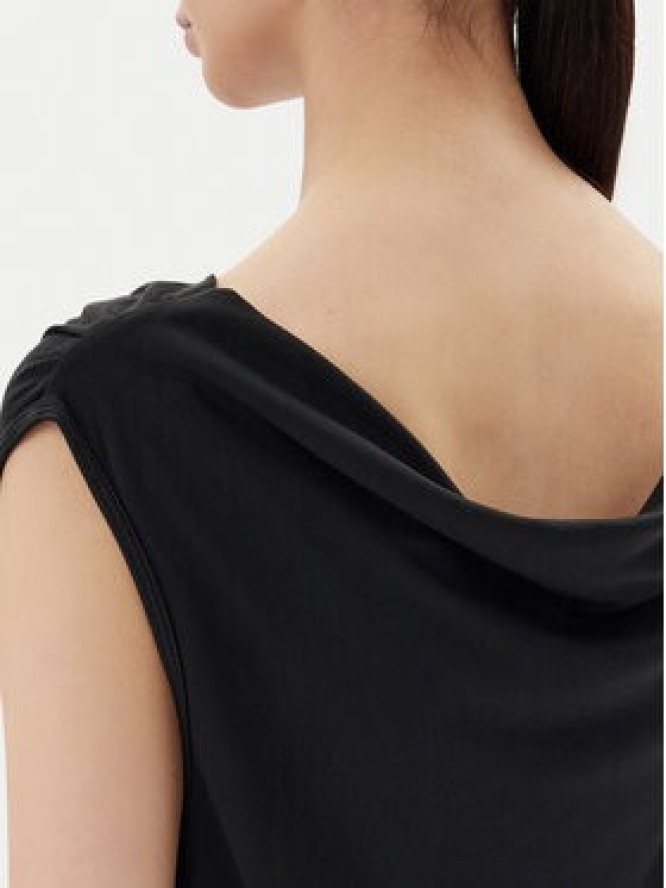 JDY Bluzka Ester 15351679 Czarny Regular Fit