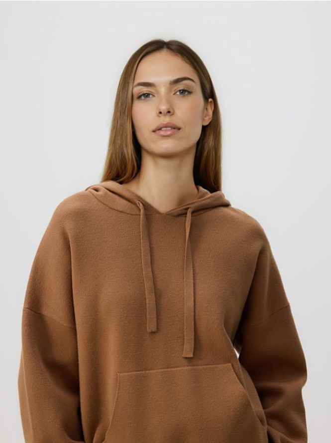 Sweter z wiskozą - beżowy