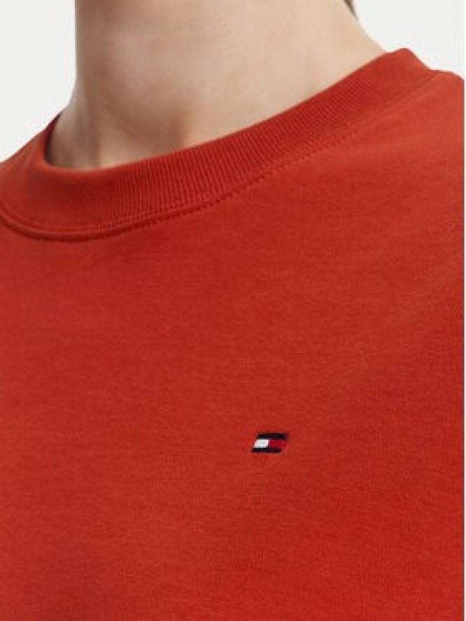Tommy Hilfiger Bluzka WW0WW51740 Czerwony ciemny Relaxed Fit