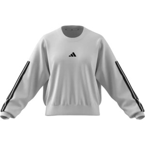 Bluza damska Adidas W 3S FT SWT JD5285 biała, długi rękaw
