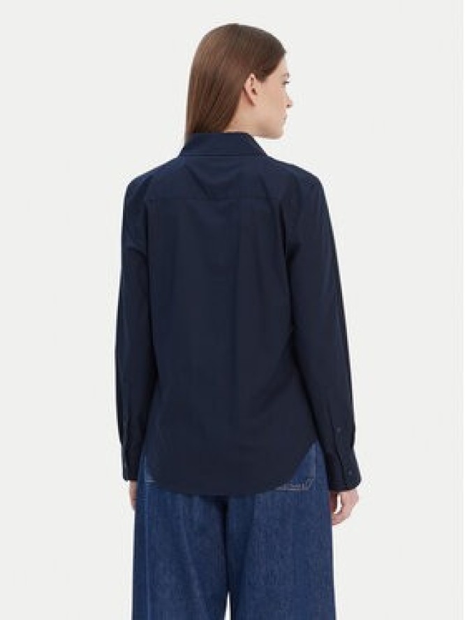 Tommy Hilfiger Koszula WW0WW43577 Granatowy Regular Fit