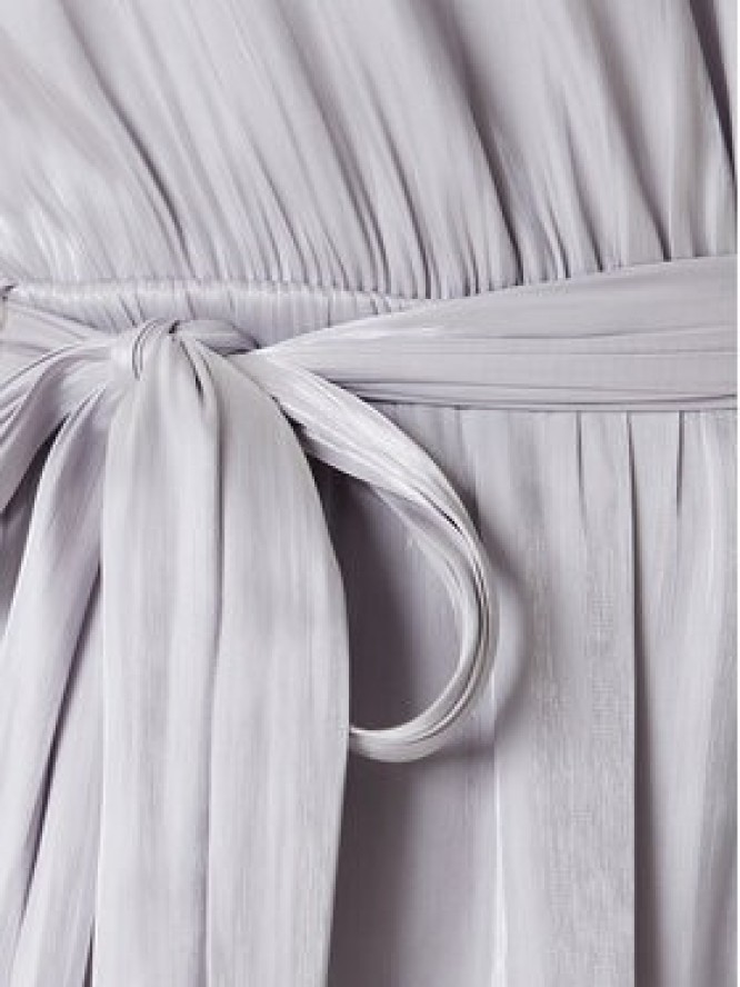 Fracomina Sukienka koktajlowa FQ25SD2009W797T4 Srebrny Regular Fit