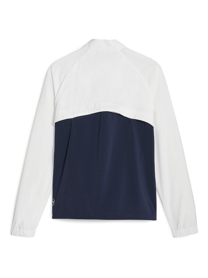 Puma Kurtka przeciwwiatrowa "Monterey" w kolorze biało-granatowym rozmiar: S