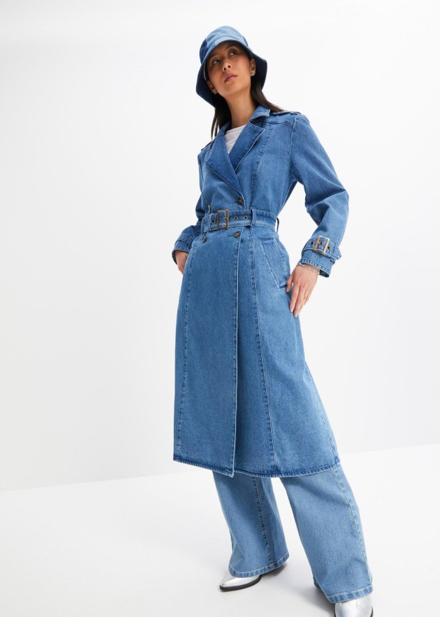 Trencz z denimu