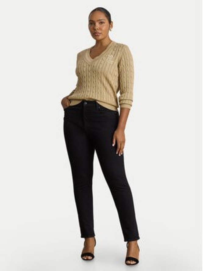 LAUREN RALPH LAUREN Sweter Meren 200888795013 Beżowy Regular Fit