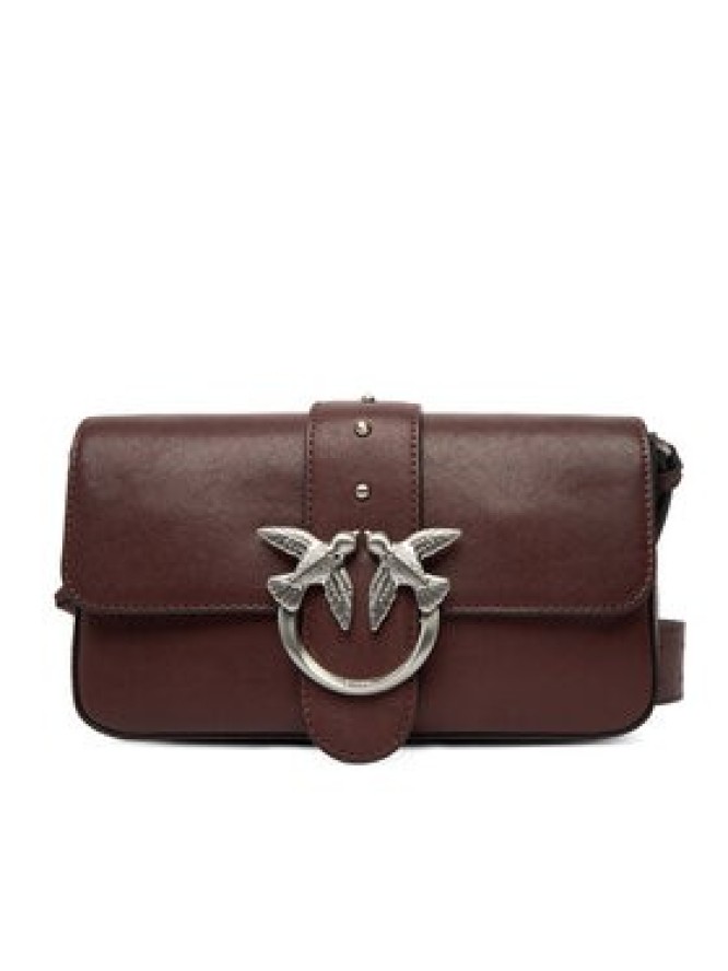 PINKO Torebka Love One Slouchy Zip Mini AI 25-26 PLTT 105345 A2JG Brązowy