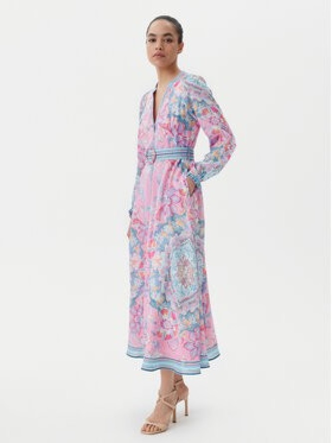 Hale Bob Sukienka letnia 4ZCA612M Różowy Regular Fit