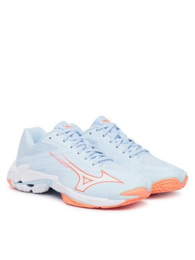 Mizuno Buty halowe Wave Lightning Elite V1GC2600 Niebieski jasny